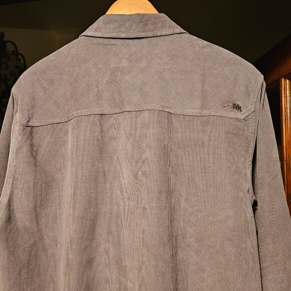 Mountain Khakis Men's Classic Fit Gray Corduroy Button Up Shirt - Size Large - Picture 5 of 10
